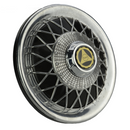 F.A. ITALIA Vespa Wheel Disc Black (10'' Rim) PX, T5, LML, Sprint, GS etc (NOS)