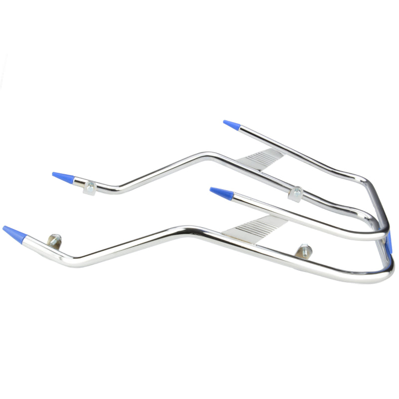 Cuppini Vespa PX Chrome Front Bumper (Blue Trim)