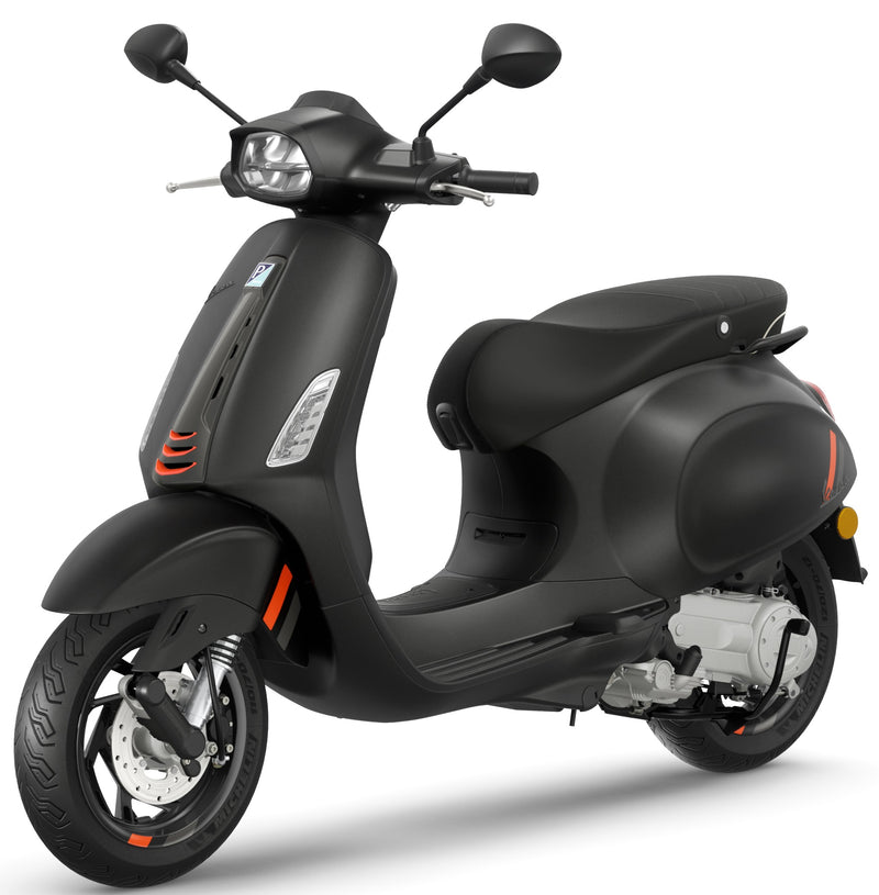 Vespa Sprint 50 S 4T E5 - Nero Convinto Matt 2024