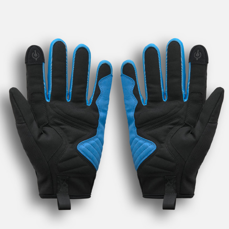 Vespa Dec Technical Gloves - Black & Blue