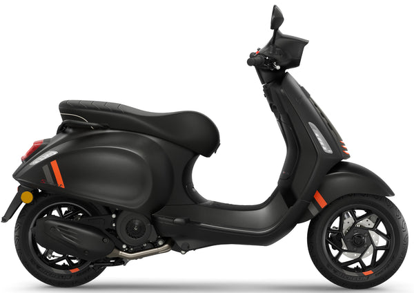 Vespa Sprint S 125 Euro 5+  Nero Convinto Matt Save £996 From RRP.