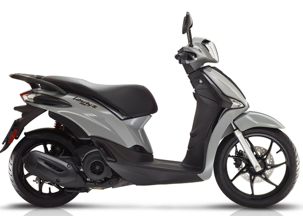 Piaggio Liberty S 125 i-Get E5 - Grigio Materia 2024 - £350 saving Upon Registration